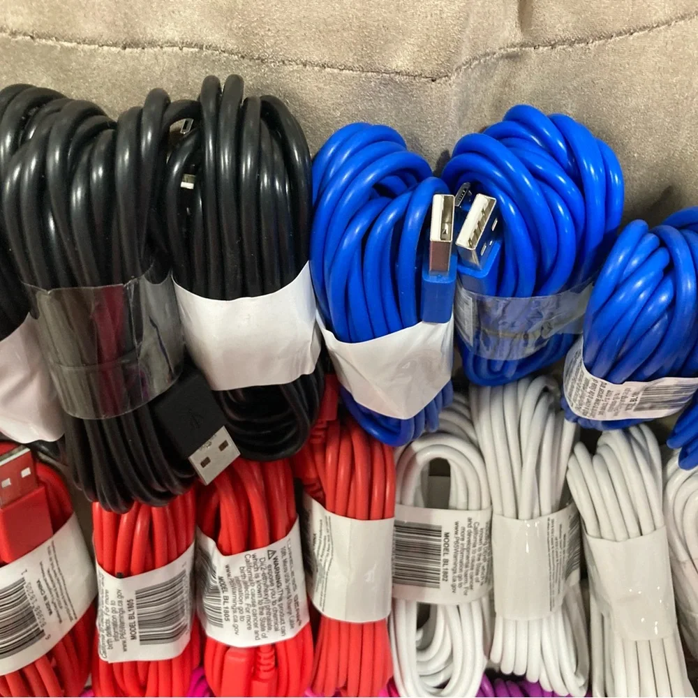Lot of 24 Wireless Gear 10’ Micro USB Cables